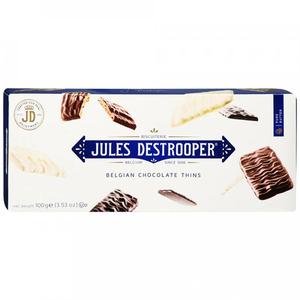 Печенье JULES DESTROOPER хрустящее в шоколаде 100г