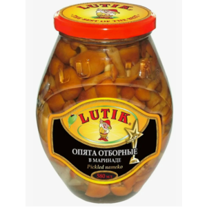 Грибы Опята ЛЮТИК 530г отборные в маринаде