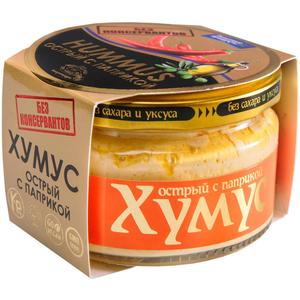 Хумус ПОЛЕЗНЫЕ ПРОДУКТЫ острый с паприкой 50г