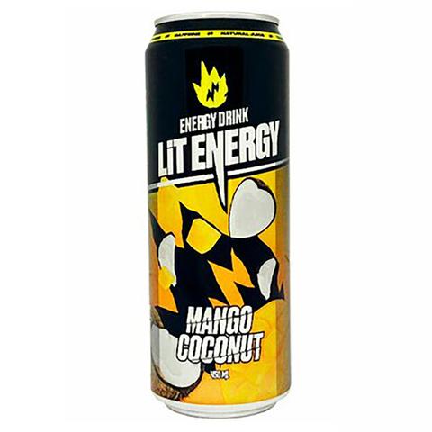 Напиток энергетический LIT ENERGY 0,45 ж/б Манго Кокос