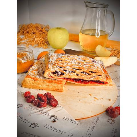 Пирог слоен с Клюквой 1кг