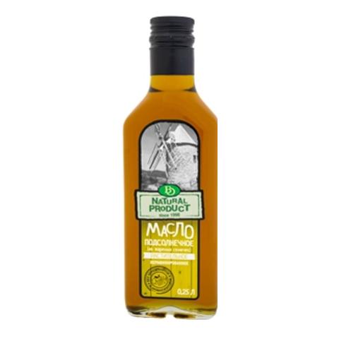 Масло NATURAL PRODUCT подсолнечное нераф 250мл