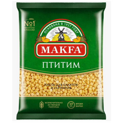 Паста МАКФА Птитим для салатов и гарниров 400г