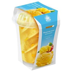 Мороженое РОСФРОСТ стакан Манговое с кусочками манго 175г