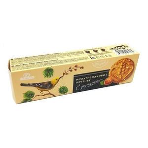 Печенье СЛАДОНЕЖ мультизлаковое 120г С фундуком