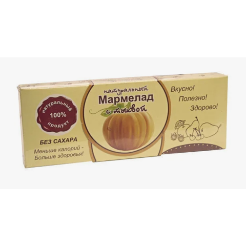 Мармелад СЛАСТИ КОЛОМНЫ с тыквой без сахара 140г