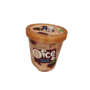 Мороженое НАЙС пломбир шоколадный 220г С брауни