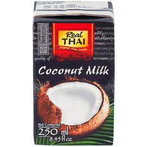 Молоко кокосовое REAL THAI 250мл т/п