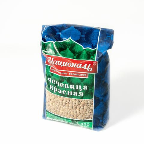 Крупа МИСТРАЛЬ Чечевица красная 450гр