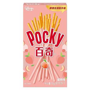 Хлебные палочки Pocky 55г со вкусом клубнично-персикового йогурта