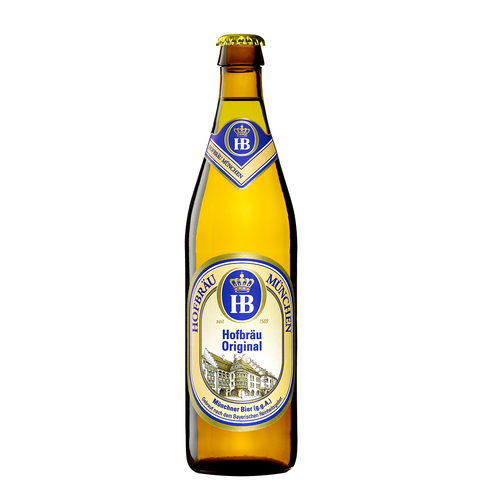 Пиво ХОФБРОЙ Оригинальное светлое 0,5л с/б 5,1% 
