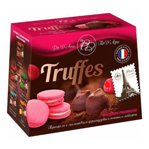 Трюфели Po D'Aree с кусочками печенья Макарун 160г