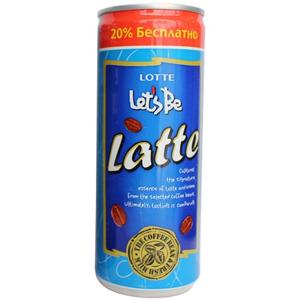 Напиток LetsBe LATTE 0,24л ж/б
