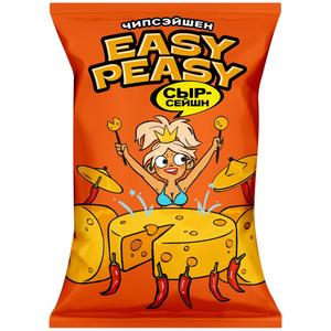 Чипсы EASY PEASY из натурального картофеля 50г сыр-сейшн