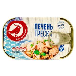 Конс Печень и икра трески ВКУСНЫЕ КОНСЕРВЫ 115 ж/б