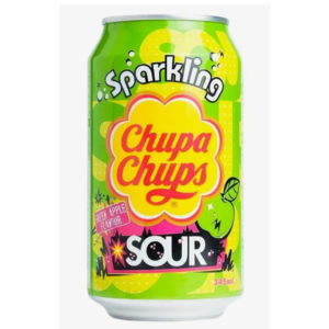 Напиток газ ЧУПА ЧУПС  0,345л Кислое яблоко ж/б