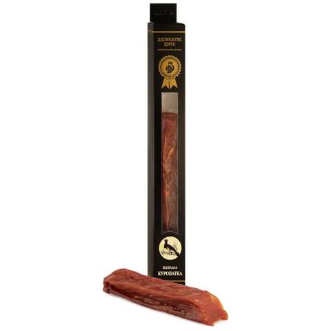 Колбаса ДЕЛИКАТЕС ДИЧЬ из мяса куропатки  с/к 250г