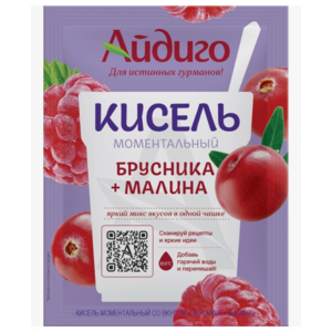 Кисель АЙДИГО брусника-малина 30г
