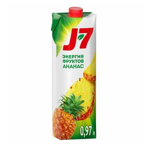 Нектар ДЖЕЙ7 Энергия фруктов 0,97л Ананас