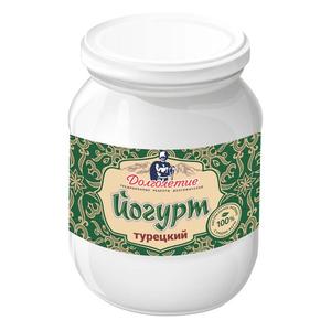 Йогурт ДОЛГОЛЕТИЕ Турецкий 3,6-4,2% 500г с/б