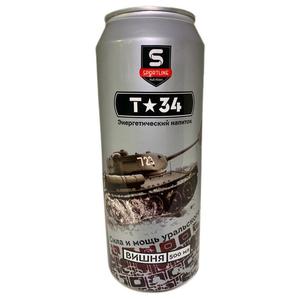 Напиток энергетический Т-34 вишня