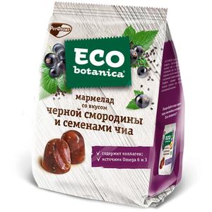 Мармелад ЭКО Ботаника 200г черн/смородина и семена чиа