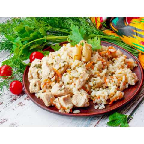 ПЛОВ С КУРИНЫМ ФИЛЕ