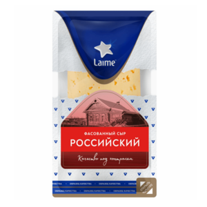 Сыр ЛАИМЕ Российский 50% 180г