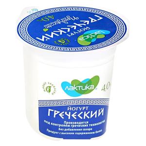 Йогурт ЛАКТИКА Греческий 4% 120г