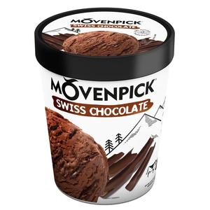 Мороженое MOVENPICK  Сливочно-шоколадное 480мл с шок соусом
