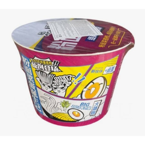 Лапша СМТ с тушеной говядиной с маринованными овощами 185г