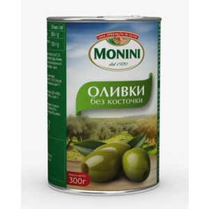 Оливки MONINI c косточкой 300 г