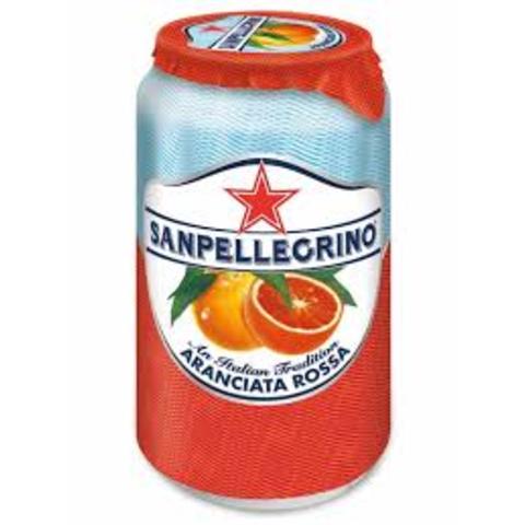 Напиток SANPELLEGRINO Aranciata rosso 0,33л ж/б