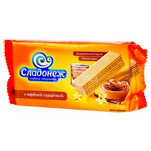 Вафли СЛАДОНЕЖ с вар сгущ 170г