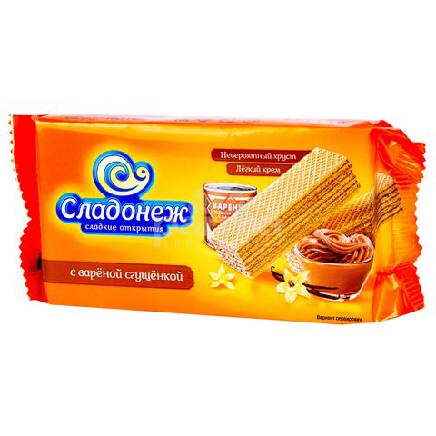 Вафли СЛАДОНЕЖ с вар сгущ 170г