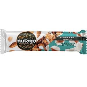 Батончик NUT&GO миндальный с кокосом 36гр