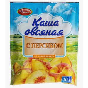 Каша УВЕЛКА цельнозерновая манго-персик 40гр