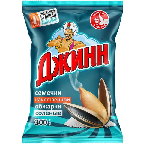 Семечки ДЖИНН Великан 300г с солью