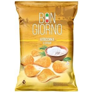 Чипсы BON GIORNO 80г Лисички по-милански
