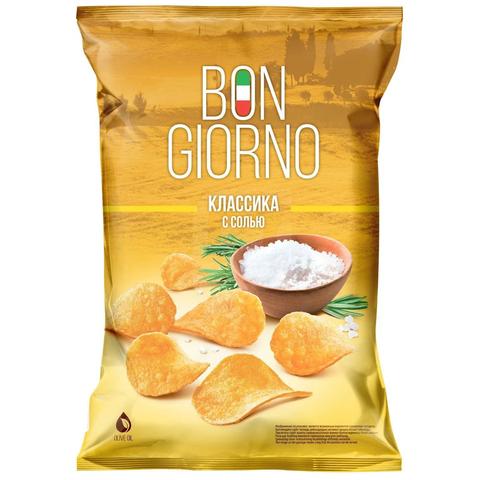 Чипсы BON GIORNO 80г Лисички по-милански