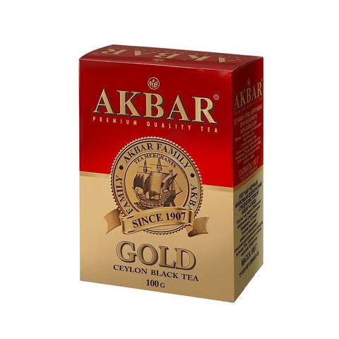 Чай АКБАР блэк голд 100г
