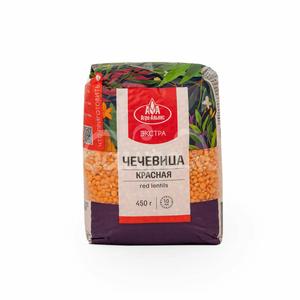 Крупа АГРО-АЛЬЯНС чечевица красная 450г