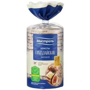 Криспы МИСТРАЛЬ 120г Гималайские рис Басмати микс