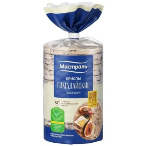 Криспы МИСТРАЛЬ 120г Гималайские рис Басмати микс