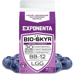 Напиток кислом EXPONENTA BIO-SKYR 500г черника-голубика