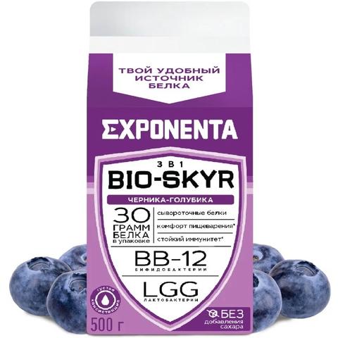 Напиток кислом EXPONENTA BIO-SKYR 500г черника-голубика