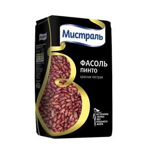 Фасоль МИСТРАЛЬ Пинто Красная 450г