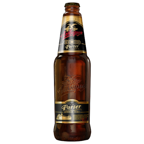 Пиво АЛИВАРИЯ Портер темн 6,5% 0,45л ж/б