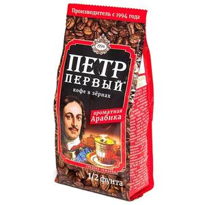 Кофе зерно ПЕТР ВЕЛИКИЙ Арабика 250г 