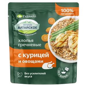 Хлопья ГУДВИЛЛ Гречневые с курицей и овощами 40г